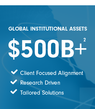500+ billion dollars in global institutional assets